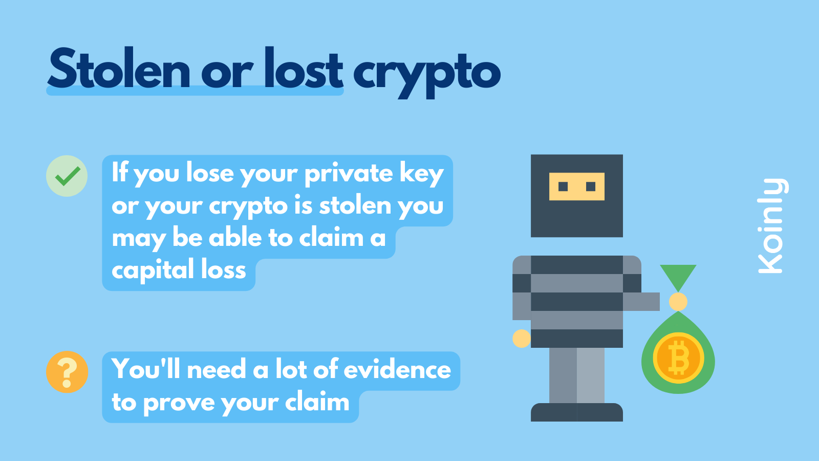 lost or stolen crypto