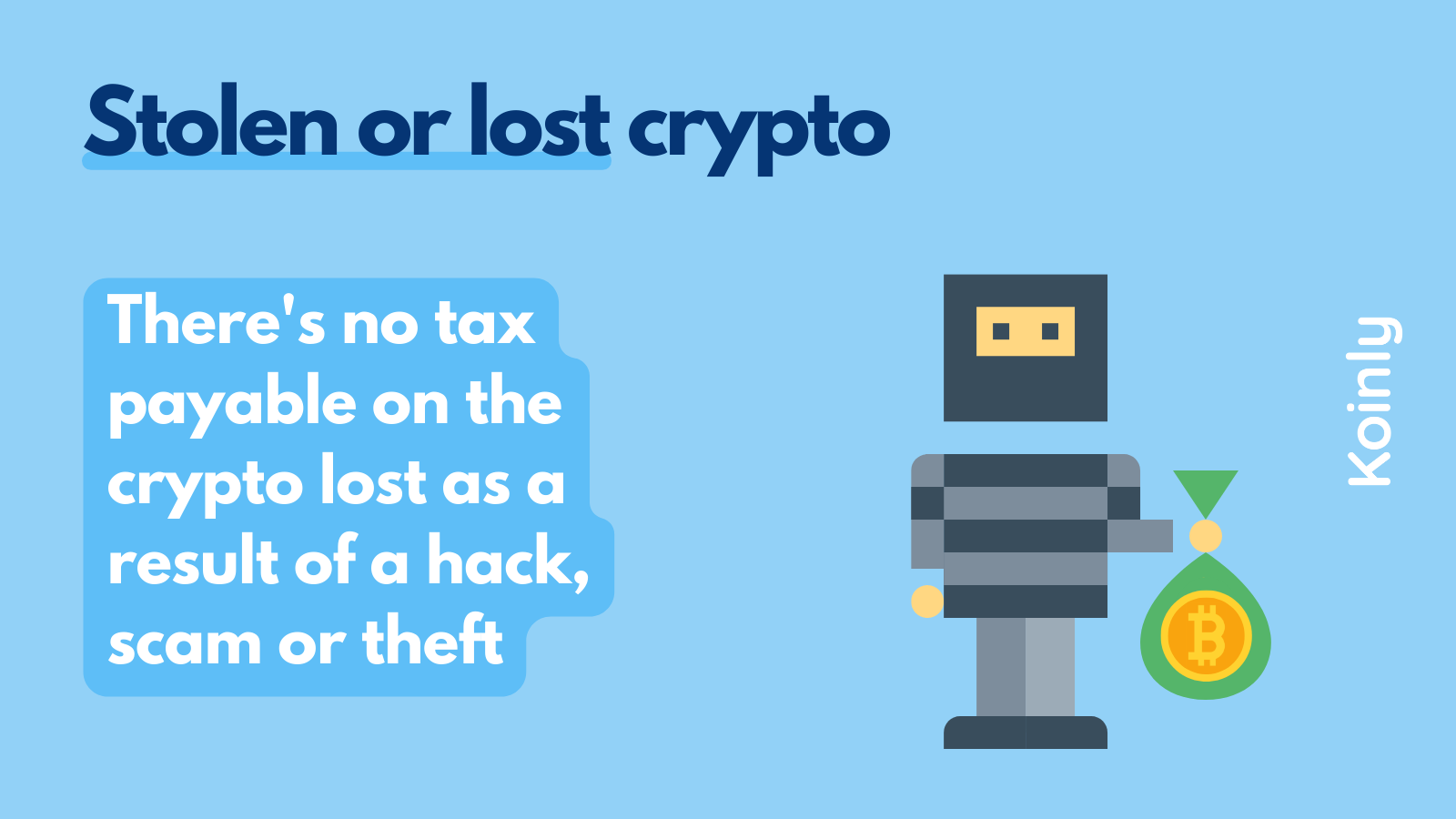 Lost or stolen crypto