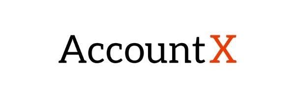 AccountX logo