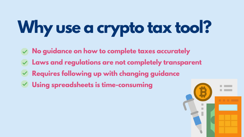 Why use a crypto tax tool