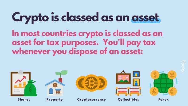 Koinly crypto tax calculator - list of assets 