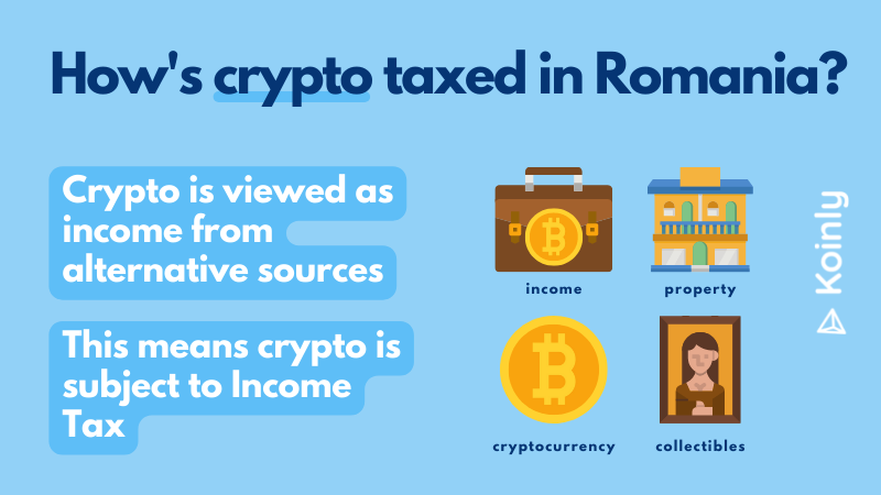 How is crypto taxed in Romania