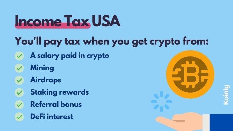 Koinly crypto tax calculator - US income tax on crypto