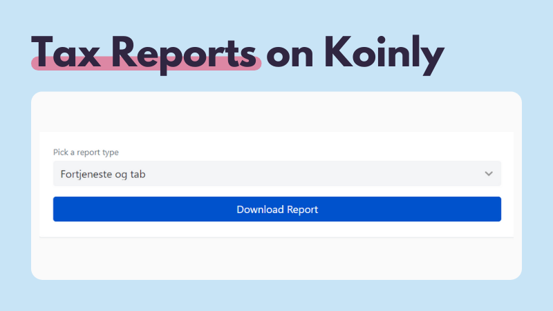 Denmark tax report Koinly