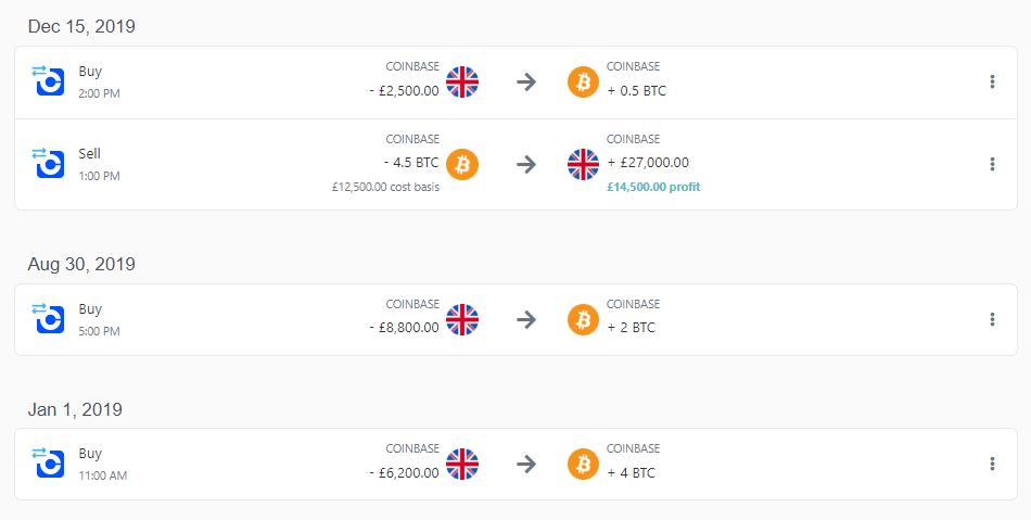 UK Cost Basis Example 1